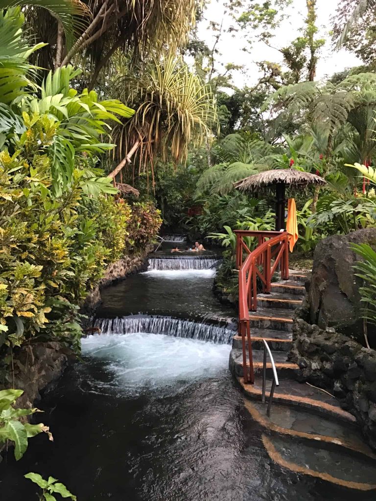 Tabacon Hot Springs river