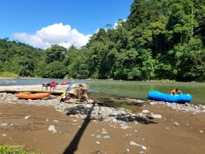 Pacuare river rafting start