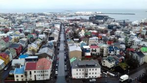 Reykjavík city view